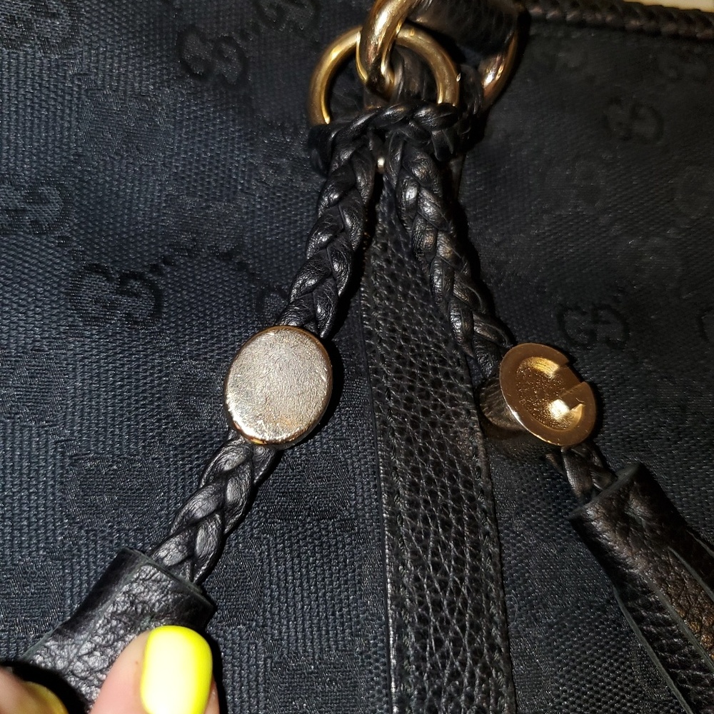 Authentic Gucci canvas large tote bag - Picture 4 of 8